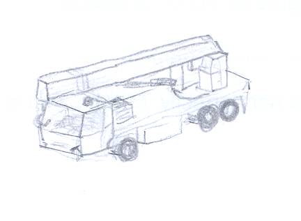 815 with low cabin as crane